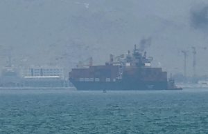 Iran says struck two tankers under US ‘air escort’ trying to pass Hormuz