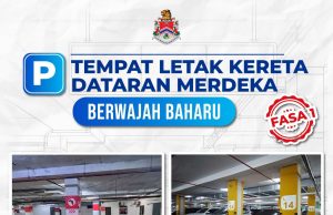 Dataran Merdeka berwajah baharu, 240 petak parkir beroperasi 24 jam