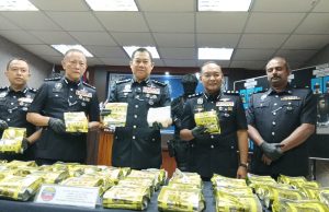 Lapan ahli sindiket dadah termasuk remaja diberkas, rampasan RM3.04 juta