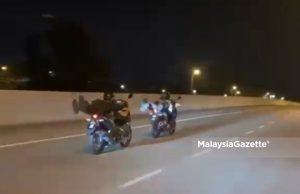 Tiga wanita ditahan selepas video aksi merempit tular