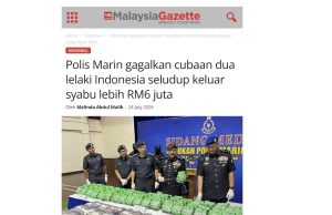 Seludup dadah lebih RM6 juta, dua lelaki Indonesia akan didakwa esok