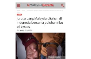 Juruterbang seludup dadah: NGO gesa saringan kru penerbangan diperketat