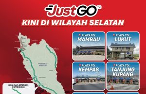 PLUS perluas JustGo ke selatan