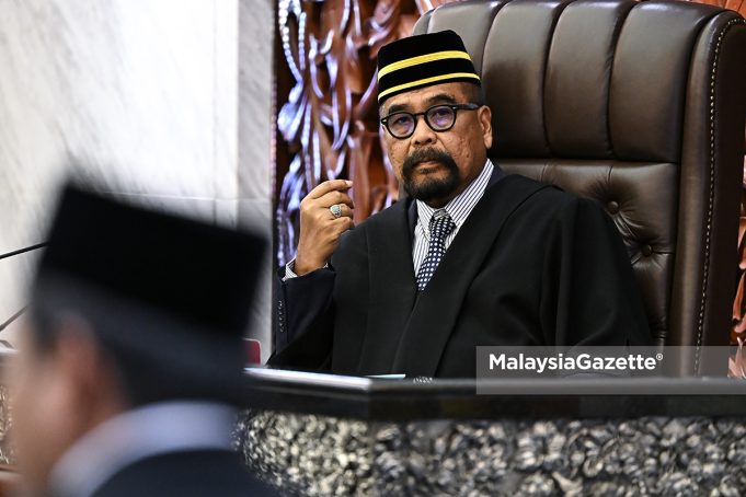 SIDANG PARLIMEN Timbalan Yang Dipertua Dewan Rakyat, Datuk Ramli Mohd Nor pada Mesyuarat Kedua Penggal Keempat Parlimen ke-15 di Dewan Rakyat, Parlimen. Foto JABATAN PENERANGAN MALAYSIA, 26 OGOS 2025.