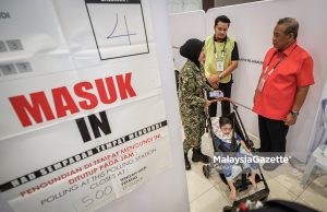 Tok Min Tinjau Proses Undi Awal