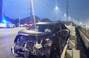 Wanita maut, dua lelaki cedera kereta terbabas, dilanggar di Kajang