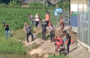 Warga emas mati lemas di Sungai Benut