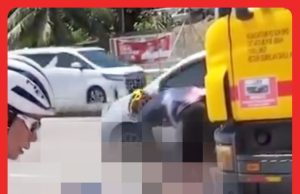 Penunggang Basikal Wanita Parah, Kaki Digilis Lori Tangki #MGFlash