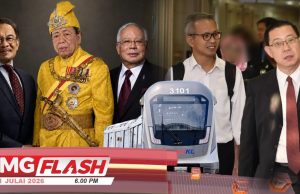 (LIVE) LRT3: Sultan Selangor Puji Najib, Anwar, Bidas Guan Eng, Tony Pua