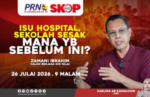 Isu Hospital, Sekolah Sesak Mana YB Sebelum Ini ? #skopmg