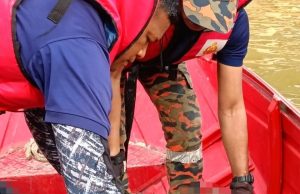 Mayat lelaki terjatuh Sungai Melaka ditemukan 2.5 kilometer dari lokasi kejadian