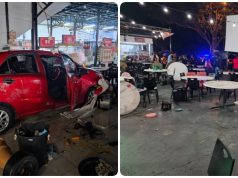 Wanita maut dihempap tiang besi dirempuh kereta di medan selera