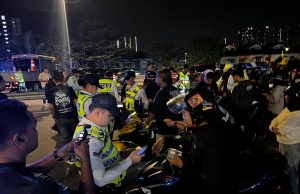 Padah lakukan aksi berbahaya atas jalan raya, 5 ‘mat rempit’ ditahan