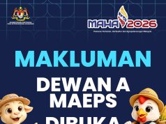 MAHA 2026: Dewan A MAEPS dibuka semula, disah selamat selepas kemunculan asap