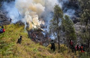 Kebakaran merebak, Indonesia tutup Taman Negara Bromo Tengger Semeru