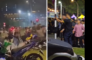 Gaduh di luar Stadium Bola Sepak KL, polis siasat punca kejadian