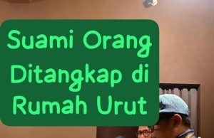 Suami orang hanya berseluar dalam dicekup bersama tukang urut wanita
