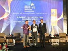 UTHM dinobat Malaysia’s TVET University of the Year Award 2026