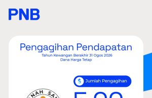 ASNB umum agihan pendapatan 5.00 seunit untuk ASM2 Wawasan
