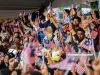 Orang ramai mengibarkan Jalur Gemilang pada Sambutan Hari Kebangsaan Ke-69 Peringkat Negeri Perak bertemakan “Malaysia MADANI: Kesejahteraan Dinikmati” di pekarangan Dewan Bandaran Ipoh, pada Isnin. Foto ANIQ NABILAFIQ ANUAR, 30 OGOS 2026.