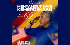 Isi kemerdekaan negara dengan perkukuh perpaduan – Zahid