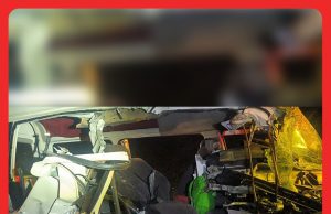 Wanita Maut, Lima Cedera Kemalangan Van, Lori #MGFlash