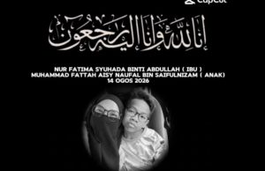 Identiti dua beranak rentung dihempap treler disahkan melalui DNA