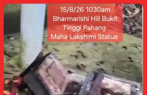 3 Laporan Polis Diterima, Patung Rumah Ibadat Rosak Di Bukit Tinggi #MGFlash