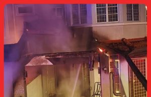 Rumah Teres Terbakar, Dipercayai Akibat Kereta EV Sedang Caj #MGFlash