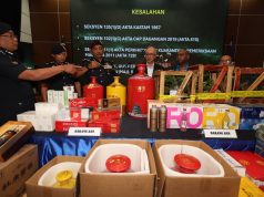 Minuman keras, kontraban dan pokok bonsai antara rampasan RM12.8 juta