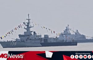 Lima Kapal Perang TLDM Sudah Berlabuh Di Klebang