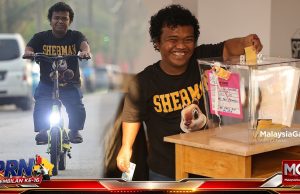 Bangun Subuh Berbasikal 2km Tunai Amanah Mengundi Buat Kali Ketiga Bagi OKU Kerdil