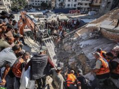 11 terkorban, puluhan terperangkap dalam bangunan runtuh di Bandar Gaza