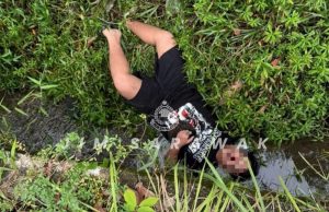 PATI sembunyi dalam longkang elak dicekup pihak berkuasa