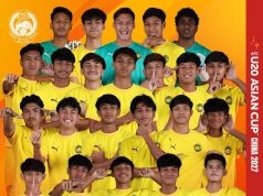 Harimau Malaya B-19 layak ke pusingan akhir Piala Asia B-20 2027