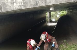 Mayat lelaki ditemukan dalam longkang sedalam 1.5 meter