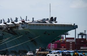 Two US sailors removed from Thai resort town after drunken brawl