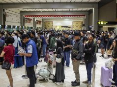 Jakarta airport extends closure after volcano eruption