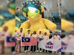 Pasukan pelayaran UMT wakili negara ke FISU World University Championship Sailing