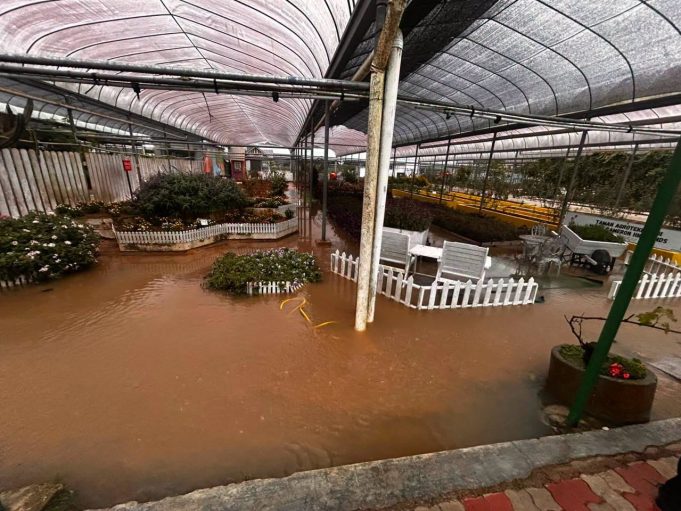 Banjir di Cameron Highlands.