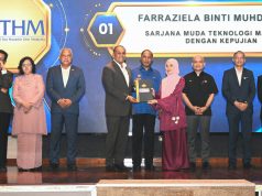 PNGK 4.00 bawa Farraziela ke UTHM dengan tajaan yuran pengajian KPT