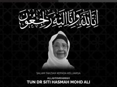 Negara akan sentiasa kenang jasa, sumbangan Dr. Siti Hasmah – Onn Hafiz