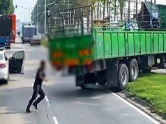 Lelaki larikan lori langgar kereta polis ditangkap di Tanjung Langsat