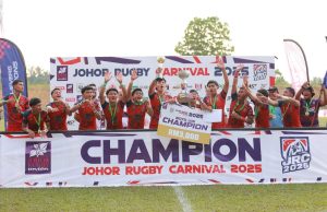 108 pasukan sekolah, kelab bakal berentap dalam Karnival Ragbi Johor 2026