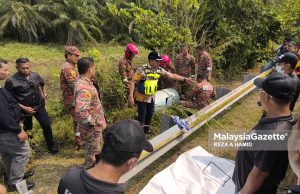Rangka manusia dipercayai dibunuh dalam tong disimen di Empangan Durian Tunggal