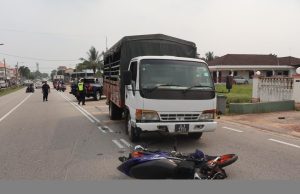 Maut dirempuh motosikal ditunggang warga emas