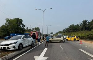 Lelaki maut nahas empat kenderaan di Kota Tinggi