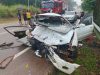 Warga emas maut, isteri parah nahas dua kenderaan di Kluang