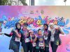 1,500 tawan, coret bandar Kota Tinggi dengan pelbagai warna