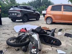 Lelaki maut rempuh kereta masuk simpang